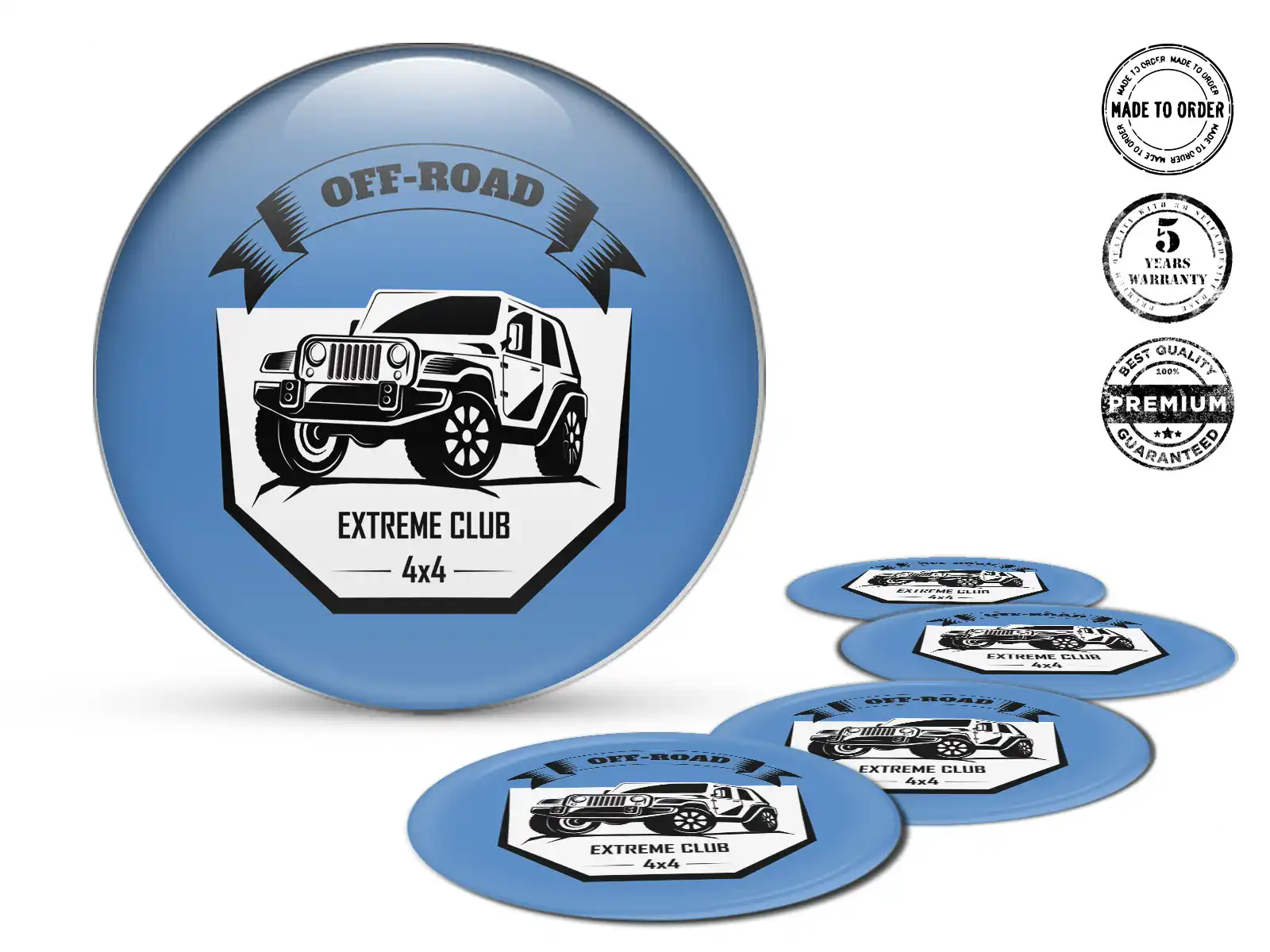Calcomanías Racing Acabado Insignias Limitadas Autos